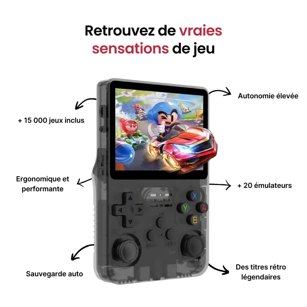 Console retro gaming portable R36S